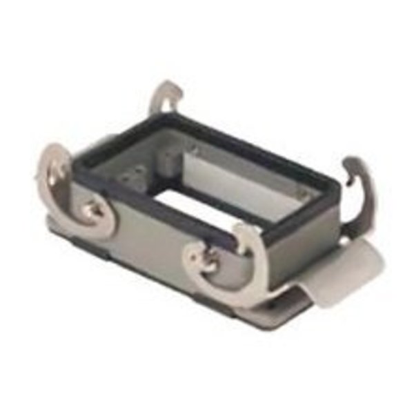 Molex Gwconnect Std-Standard, Double Lever Bulkhead Mount Housing, Die-Cast Aluminum 7832.4631.0